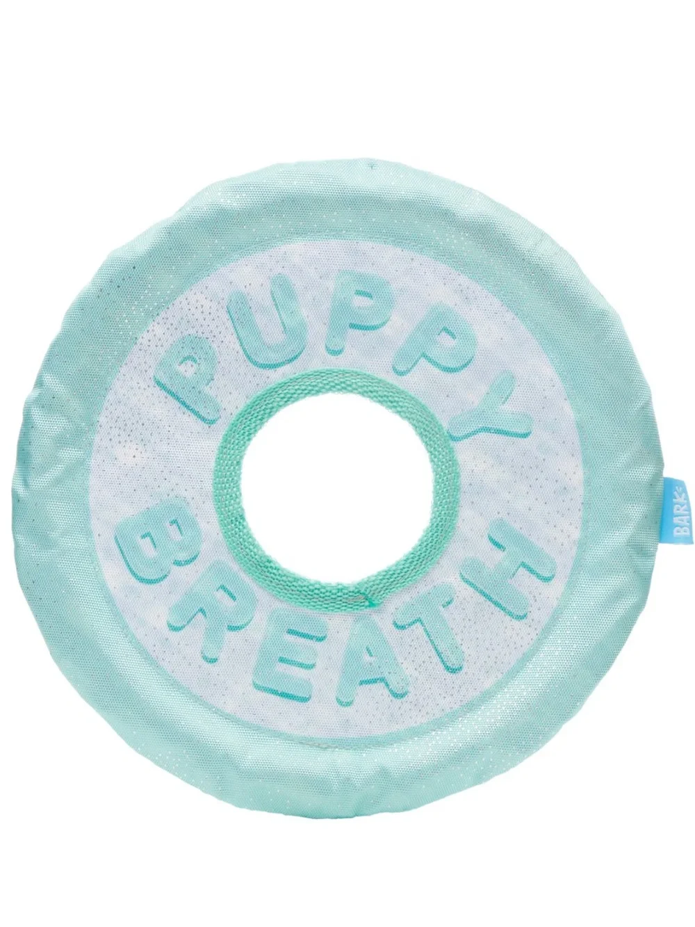Bark Box maximum zoomies puppy breath mint frisbee dog toy NEW